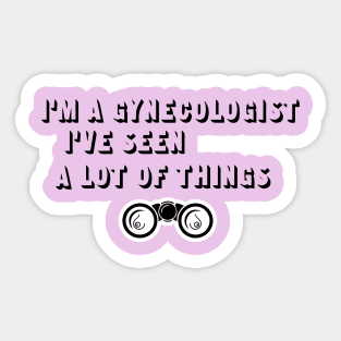 gynecologist Sticker